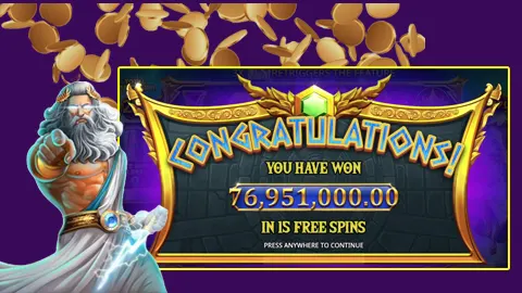 Zeus Menang 76 Juta